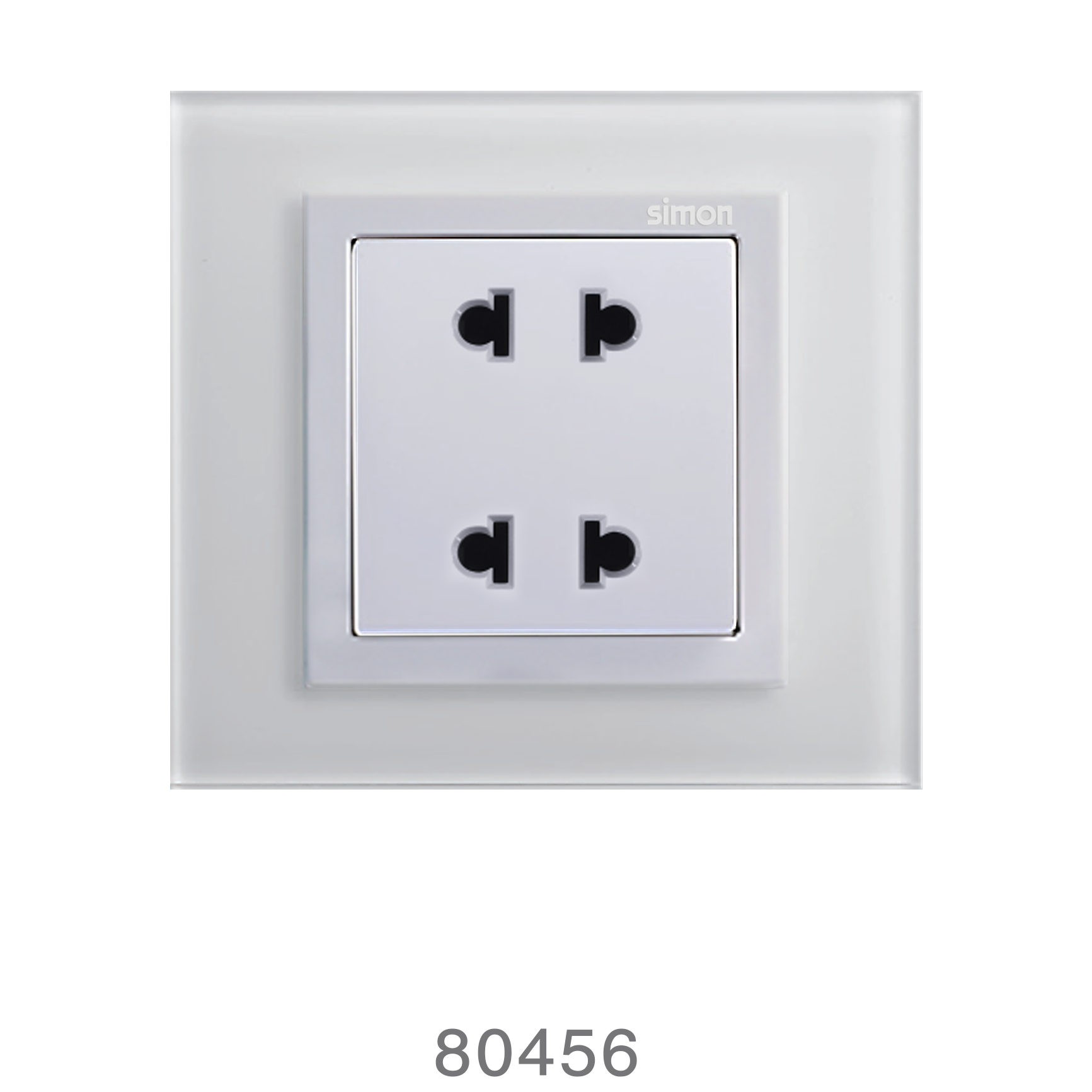 MODULE Ổ CẮM ĐÔI 2 CHẤU 10A