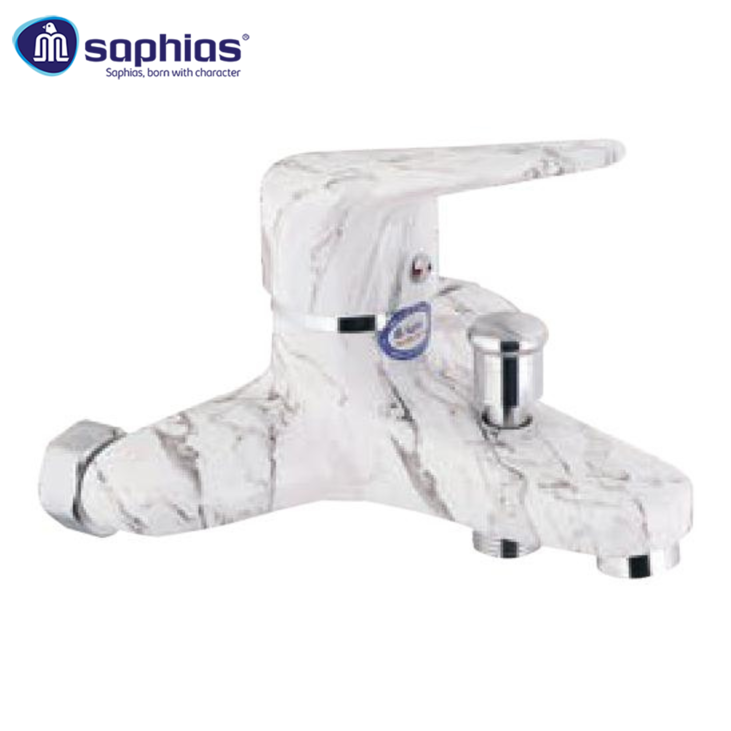 Sen Tắm Vân Đá Trắng Đen Saphias SP-237V3