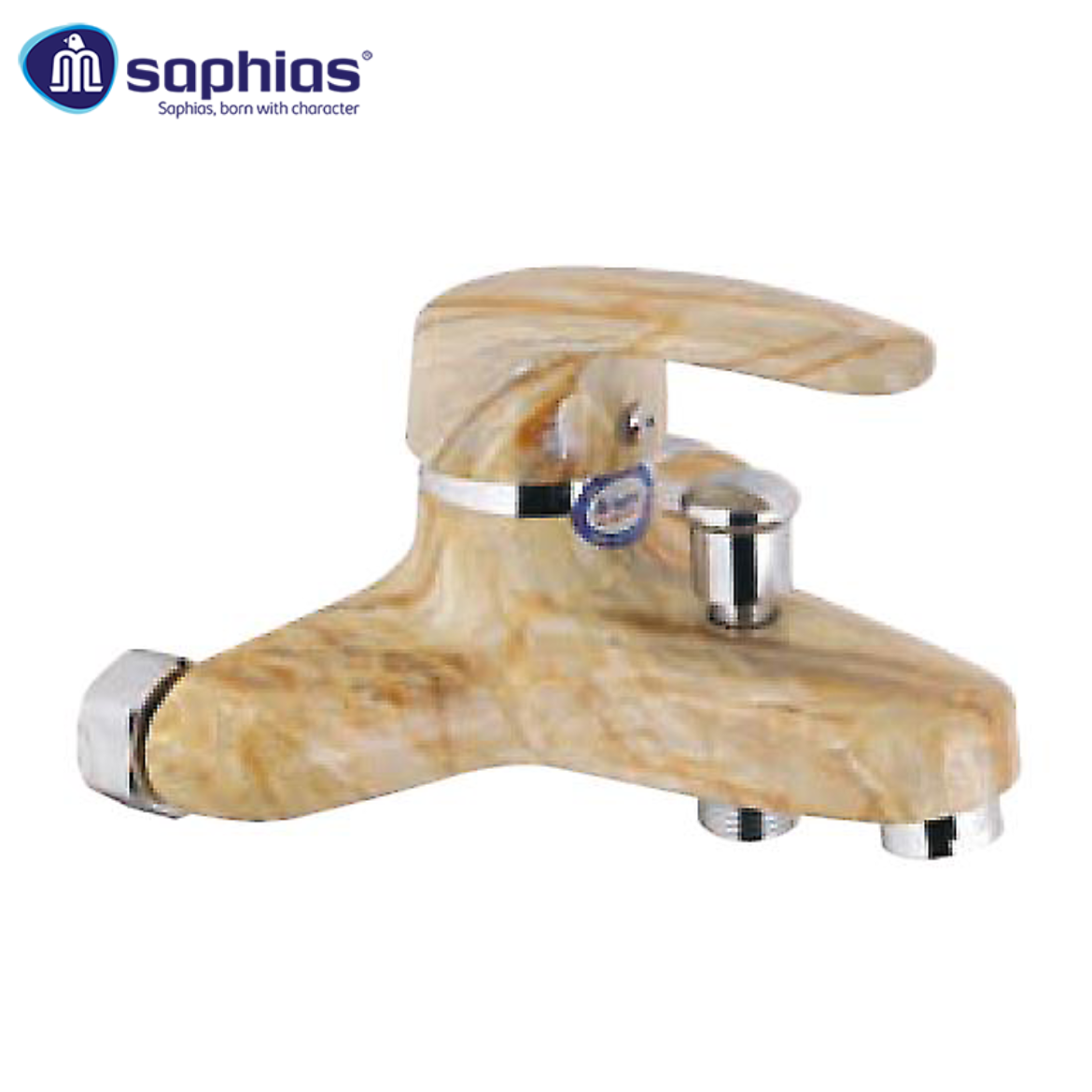 Sen Tắm Vân Đá Nâu Vàng Saphias SP-262V1
