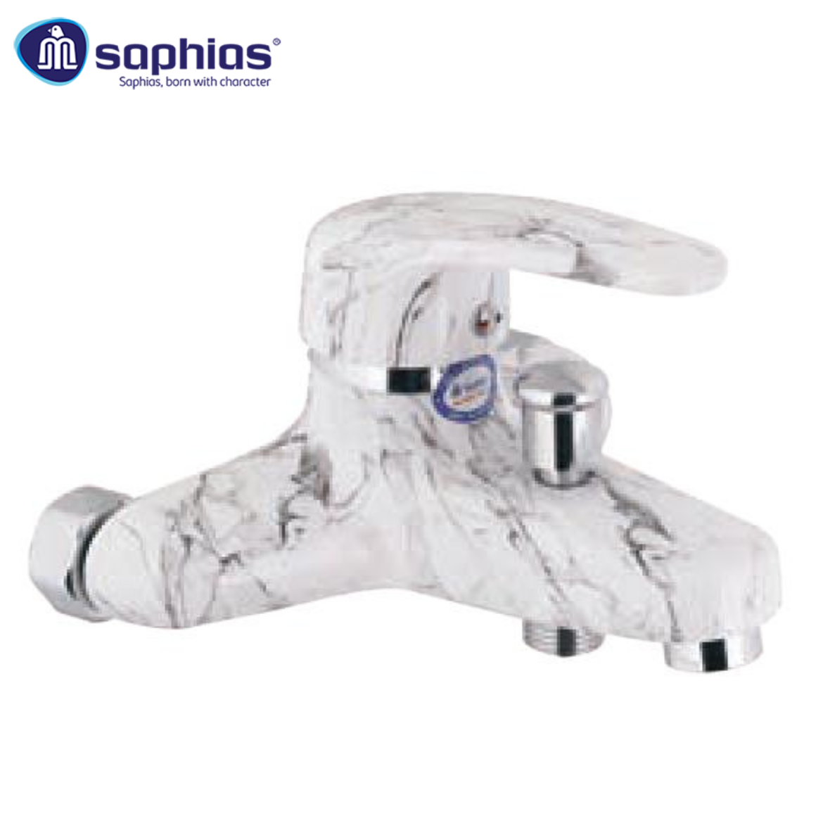 Sen Tắm Vân Đá Trắng Đen Saphias SP-262V3