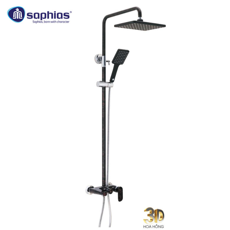 Sen Cây 3D Hoa Hồng Saphias SP-750B30