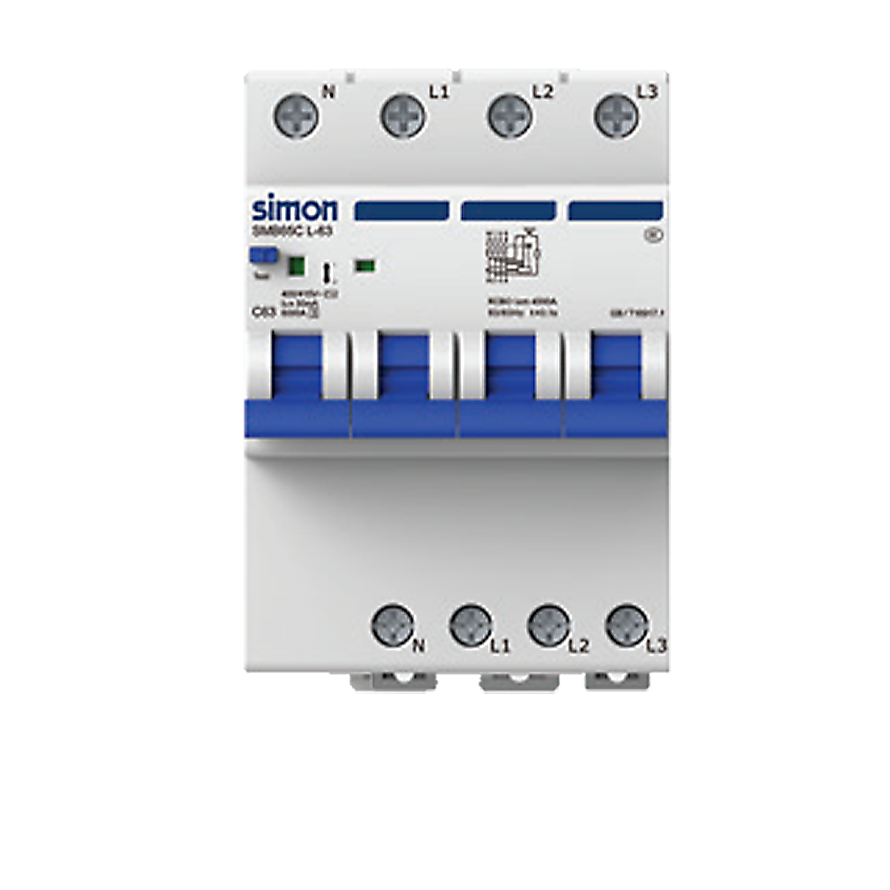 APTOMAT CHỐNG GIẬT 30MA 6000A 4P
