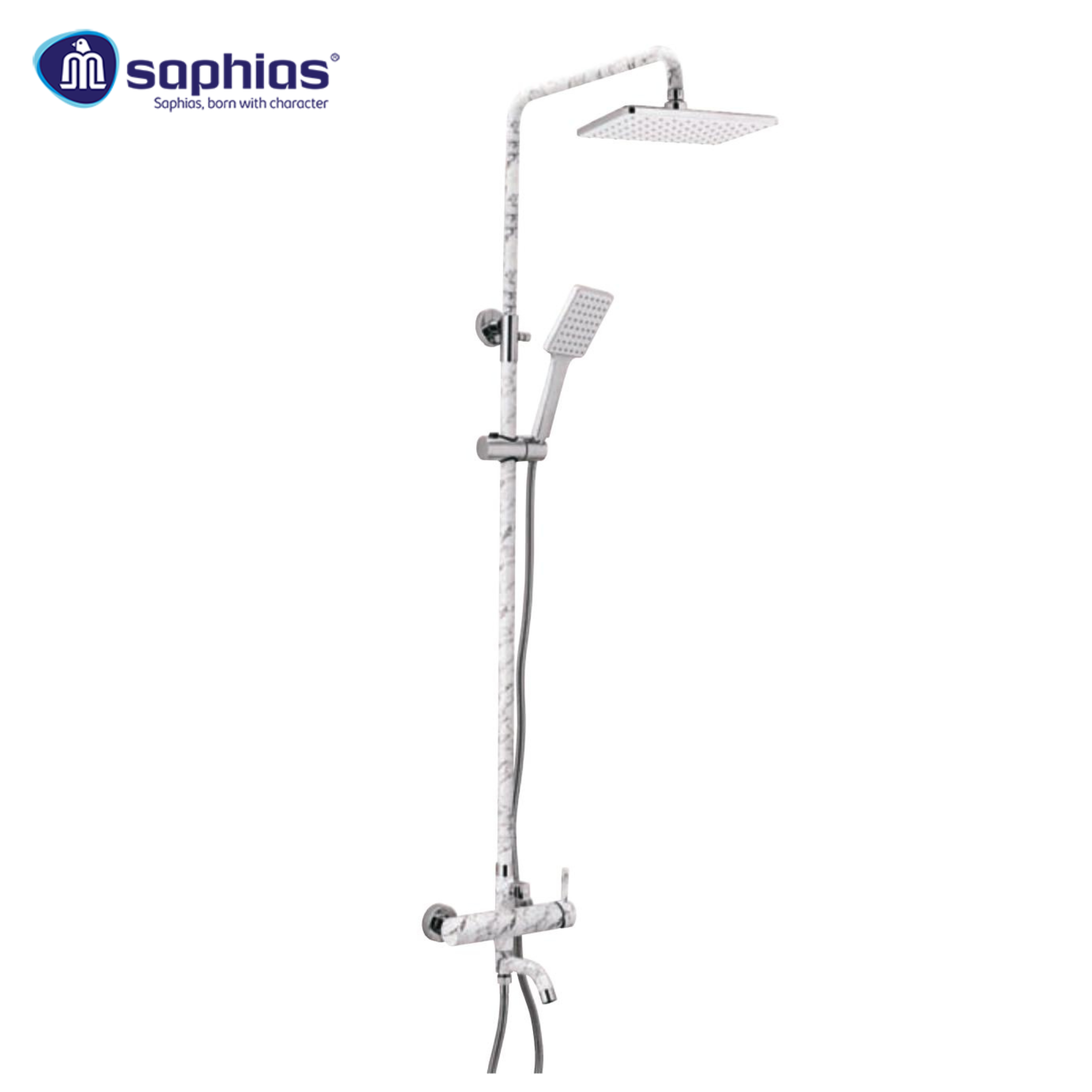 Sen Cây Vân Đá Trắng Đen Saphias SP-7101V3