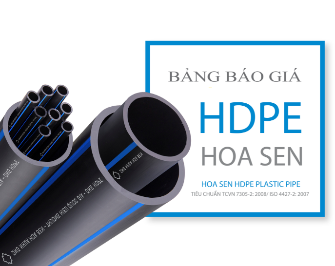 BẢNG BÁO GIÁ ỐNG HDPE