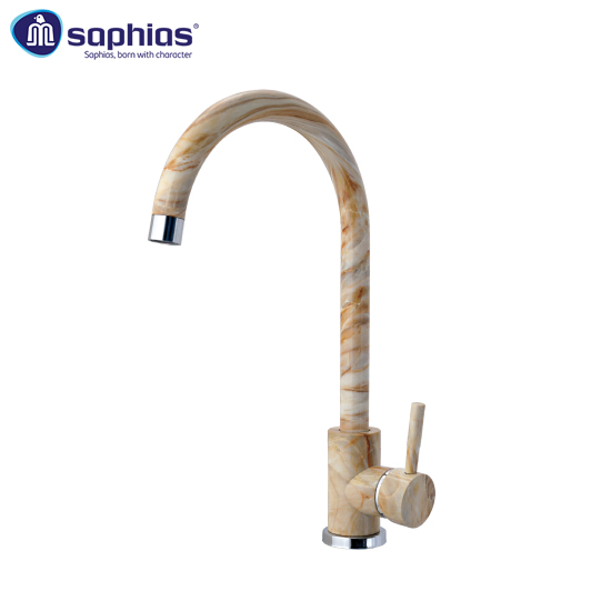 Vòi Rửa Bát Nóng Lạnh Vân Đá Nâu Saphias SP-4100V1