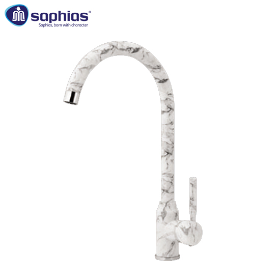 Vòi Rửa Bát Nóng Lạnh Vân Đá Nâu Saphias SP-467V3