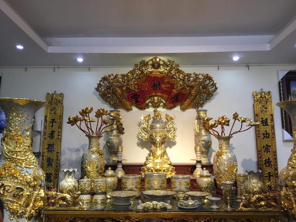 Thế giới đồ thờ Bát Tràng tại Bắc Ninh