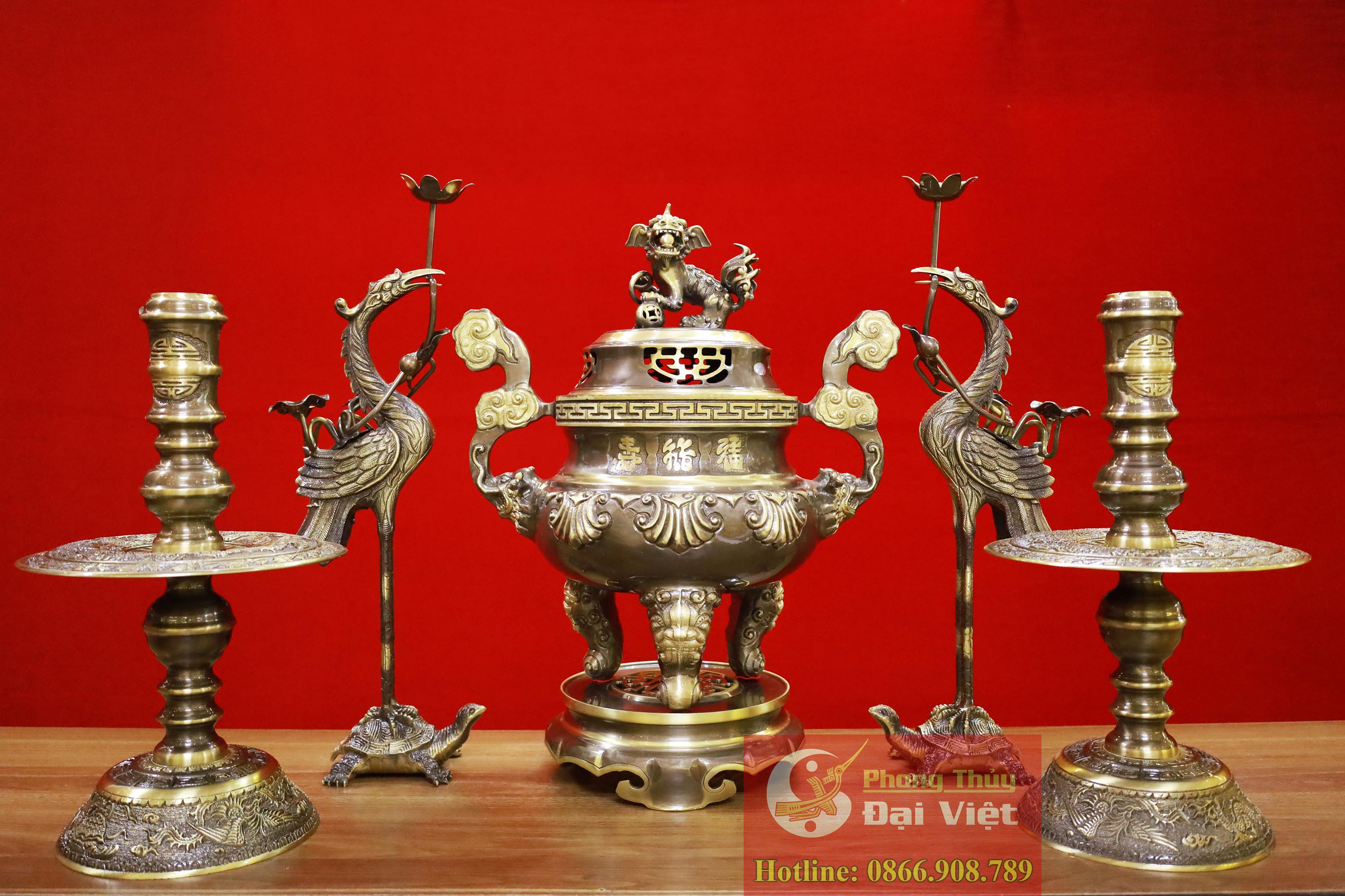 Ý nghĩa của bộ ngũ sự bằng đồng trong phong thuỷ