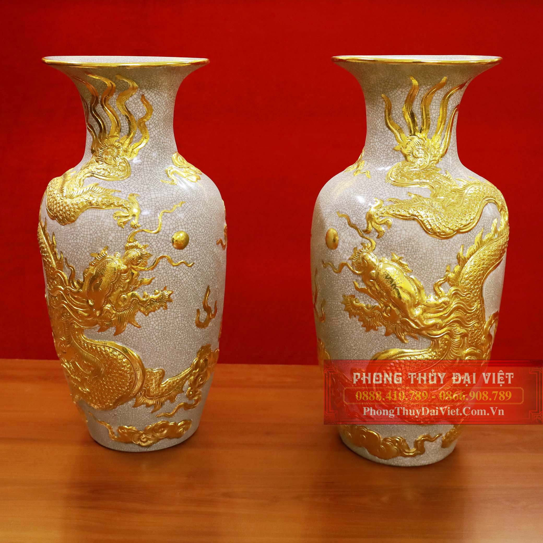 Tổng hợp các mẫu lọ hoa Bát Tràng