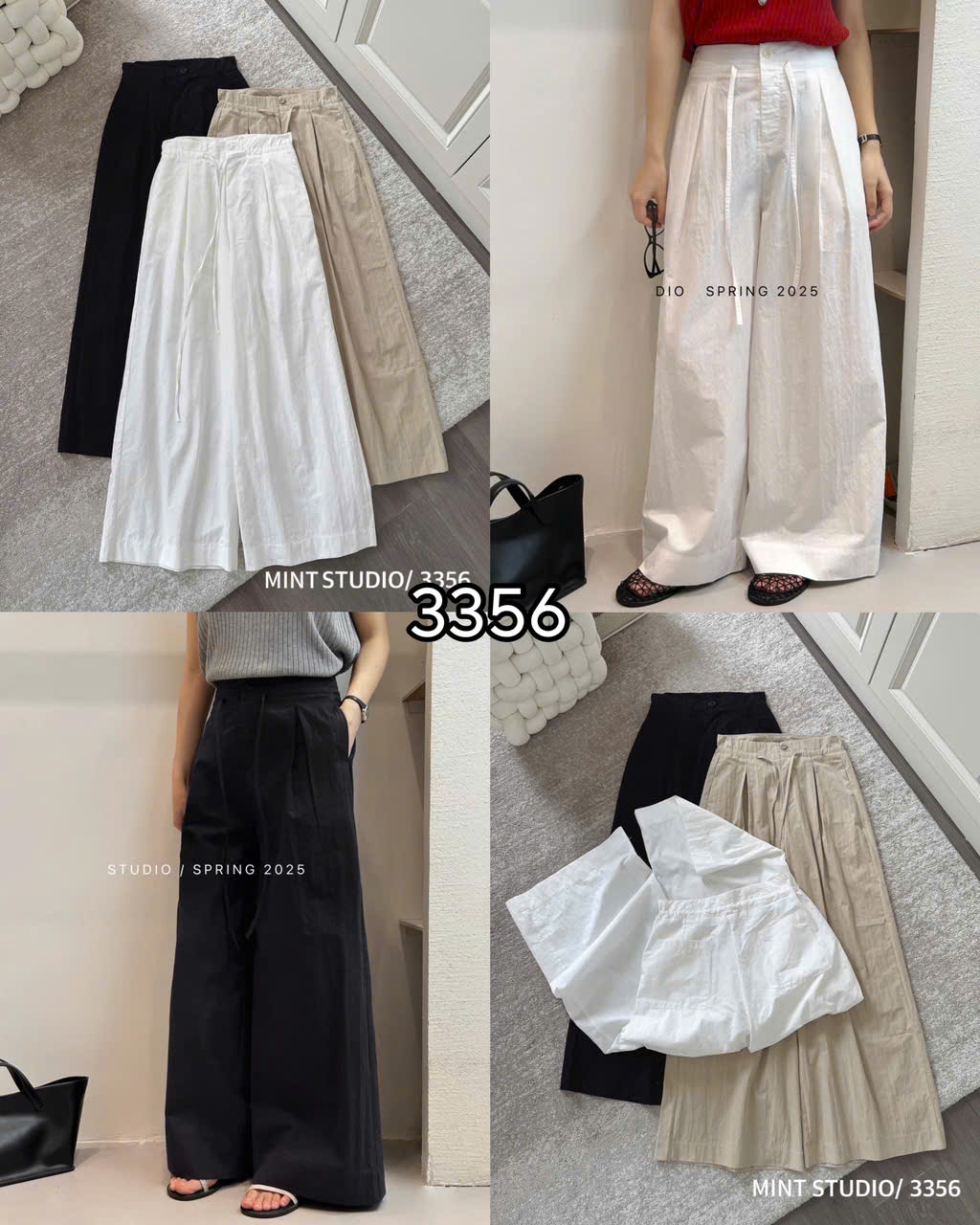 QUẦN GIÓ SUÔNG RỘNG MÃ 3356