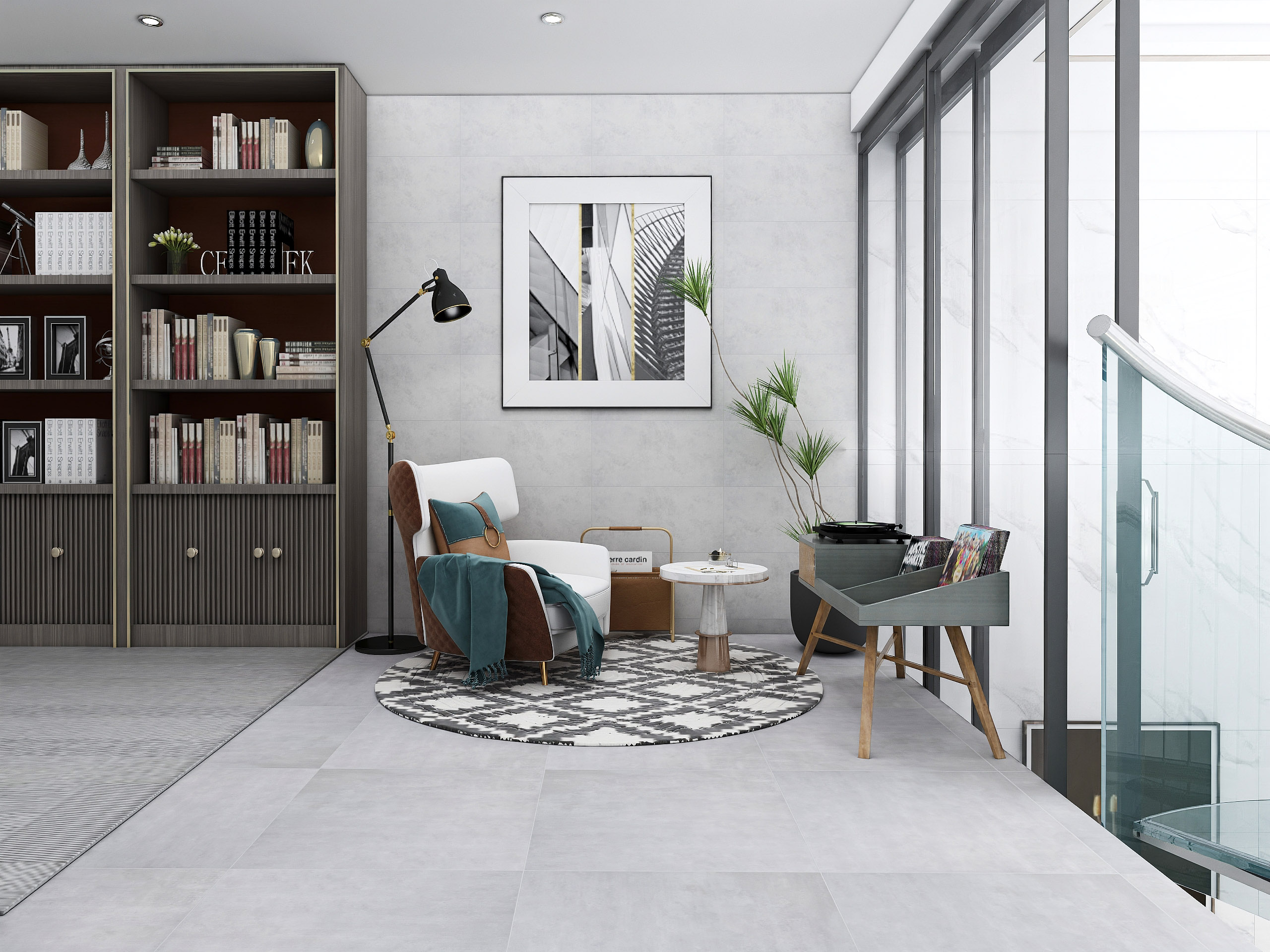 Gạch mờ 600x600 LC6607