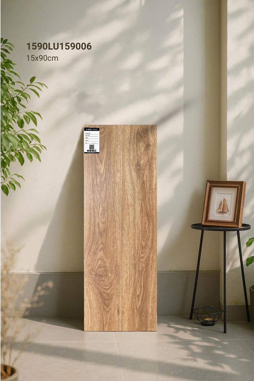 Mẫu gạch giả gỗ 15x90 màu sáng - tongkhogachnhap.vn