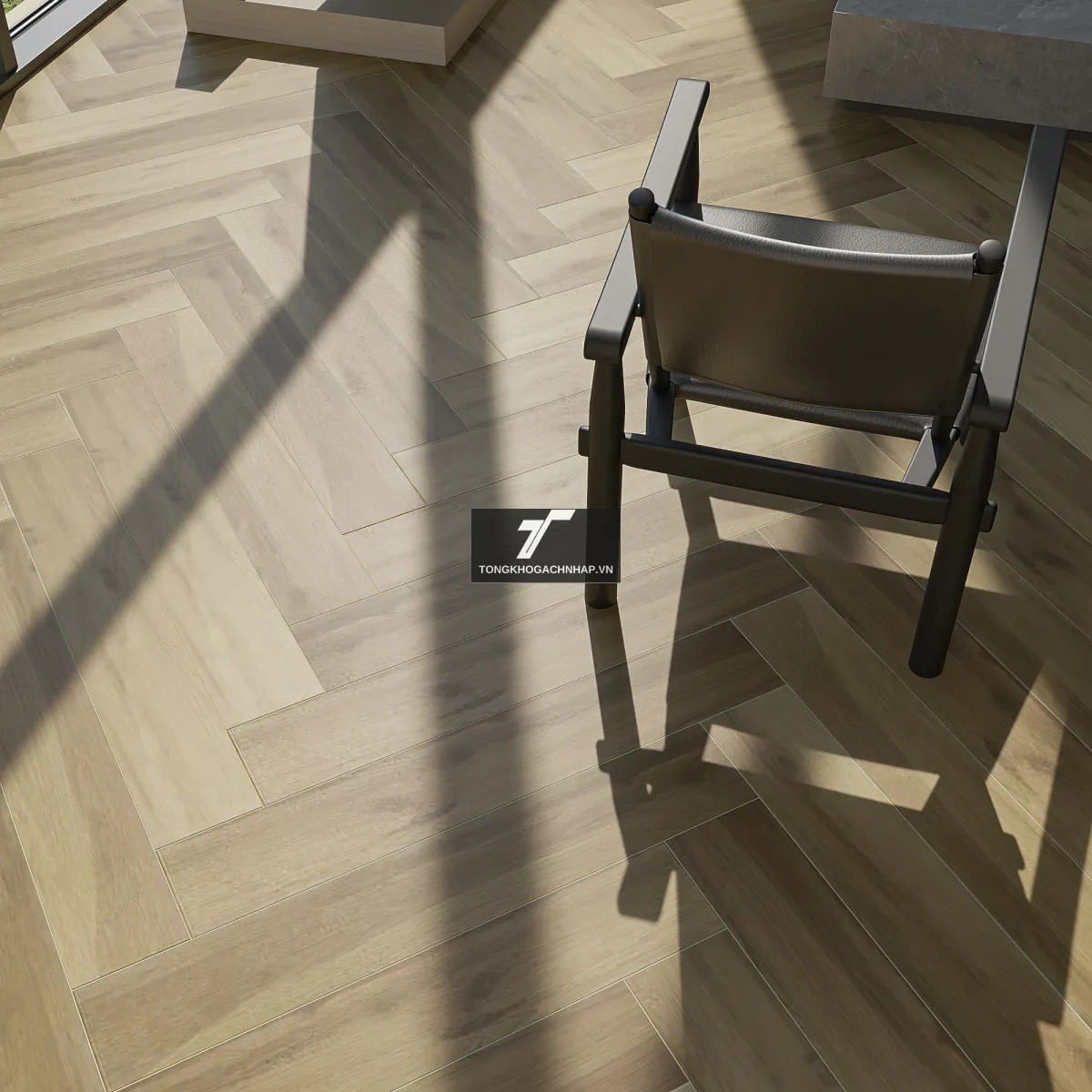 Mẫu gạch lát nền giả gỗ - tongkhogachnhap.vn