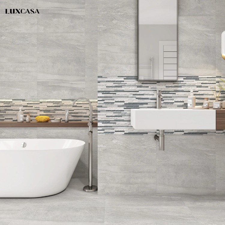 Với những mẫu gạch ốp hiện đại, việc trang trí phòng tắm của bạn đã trở nên dễ dàng hơn bao giờ hết. Chỉ với những viên gạch trang trí phù hợp, bạn sẽ tạo được không gian tắm tối giản và đầy đủ tiện nghi.