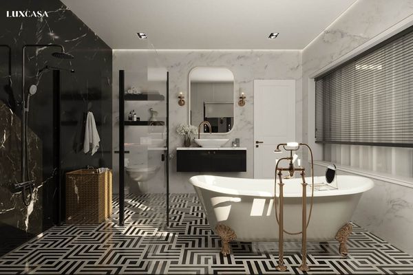 Phong cách thiết kế nhà tắm Luxury