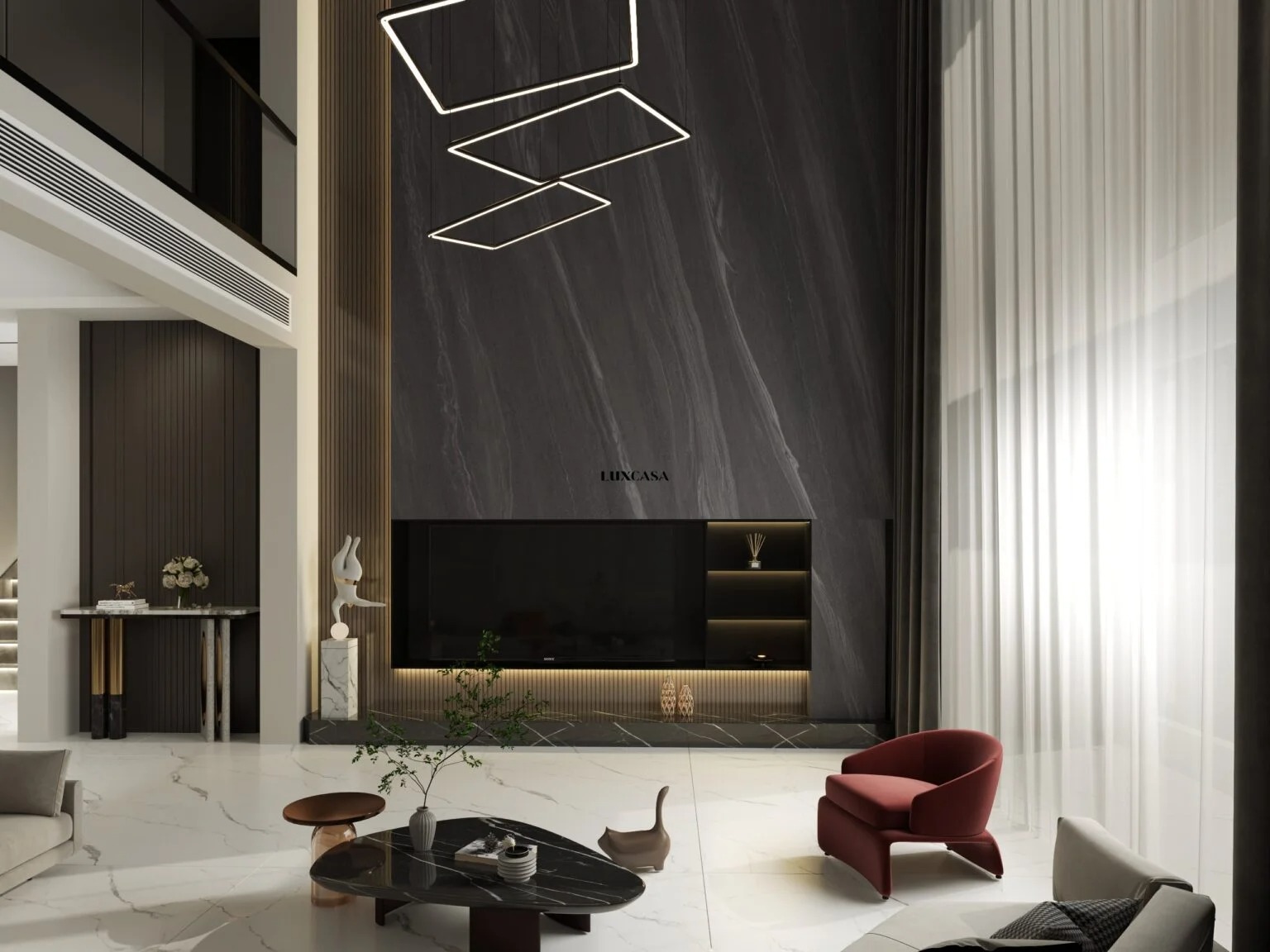 Gạch siêu lớn 160x320cm 1632LU163212DW05Y