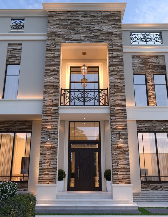 Ốp gạch ngoại thất được rất nhiều ngôi nhà hiện đại sử dụng, đặc biệt là mặt tiền khi ốp gạch thẻ mang gam màu trung tính tạo nên nét đẹp tự nhiên