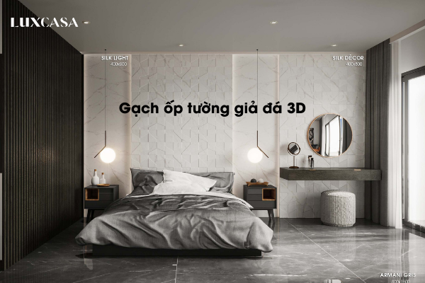 Gạch vân đá ốp tường 3D