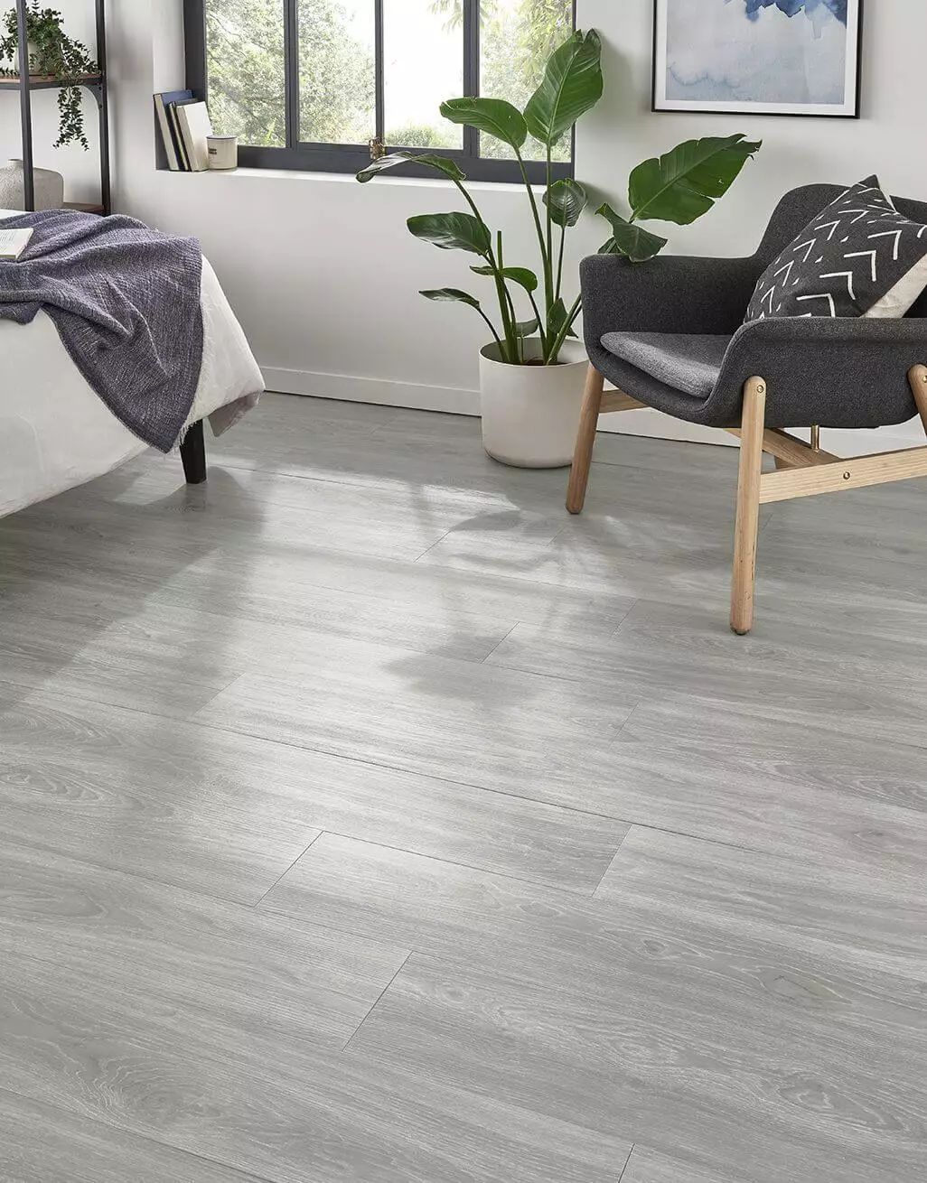 Gạch giả gỗ màu xám 20x100cm