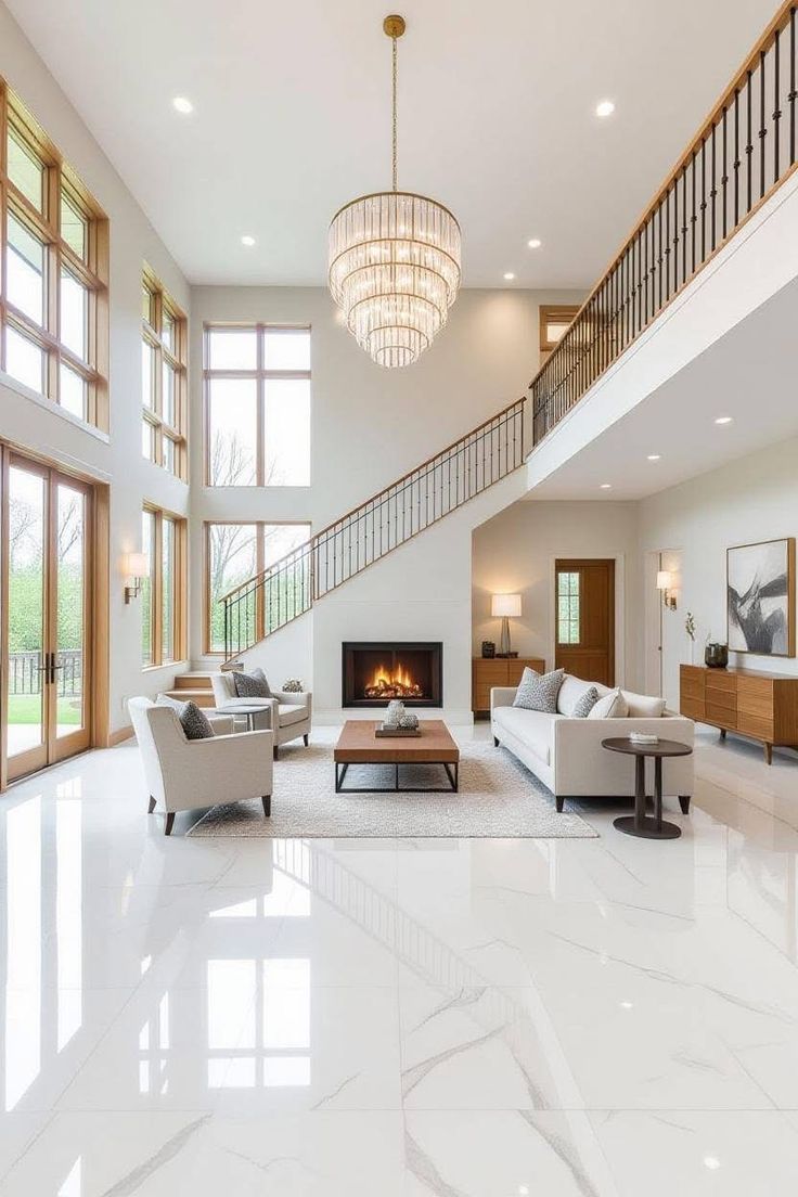 Gạch lát nền vân đá marble trắng cao cấp