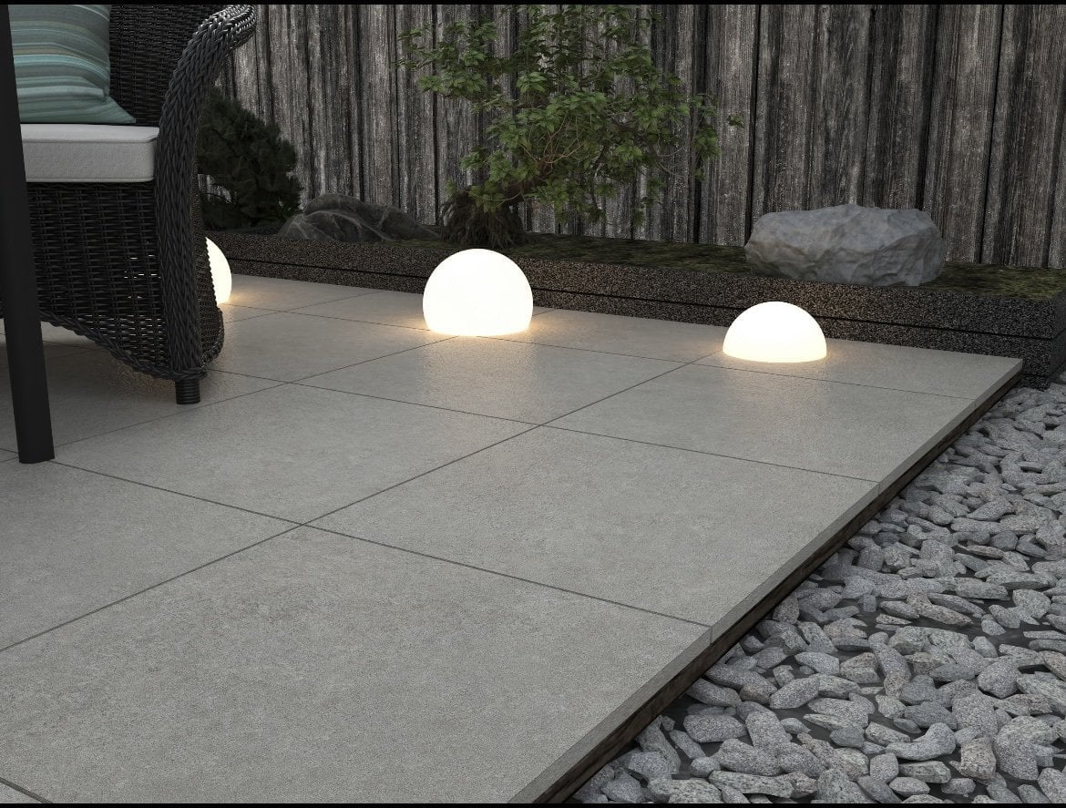 Gạch lát sân vườn nhắm chống trơn