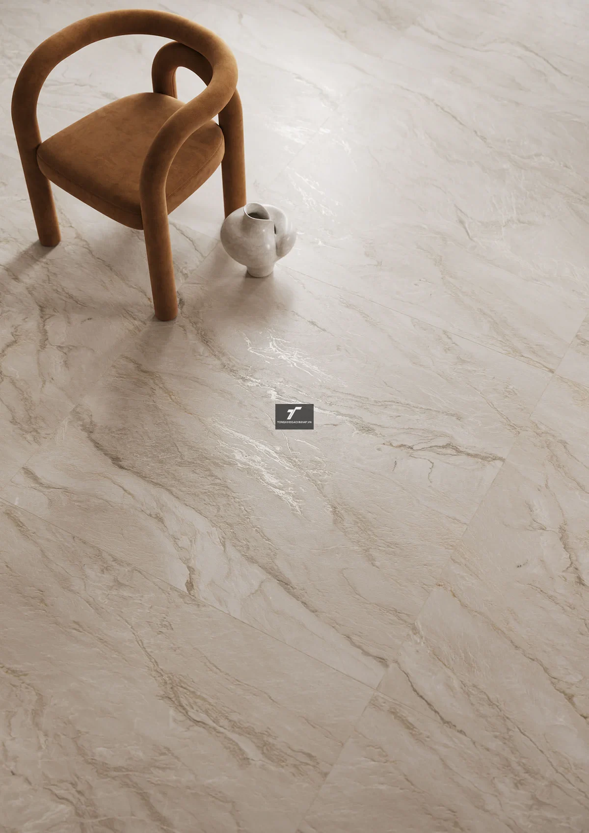 Gạch nền men matt hiệu ứng Carving Effect