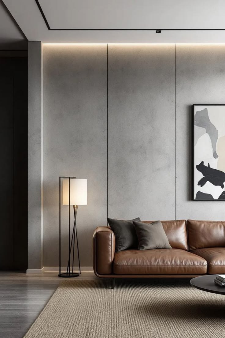 Mẫu gạch khổ ớn hiệu ứng xi măng 120x280cm
