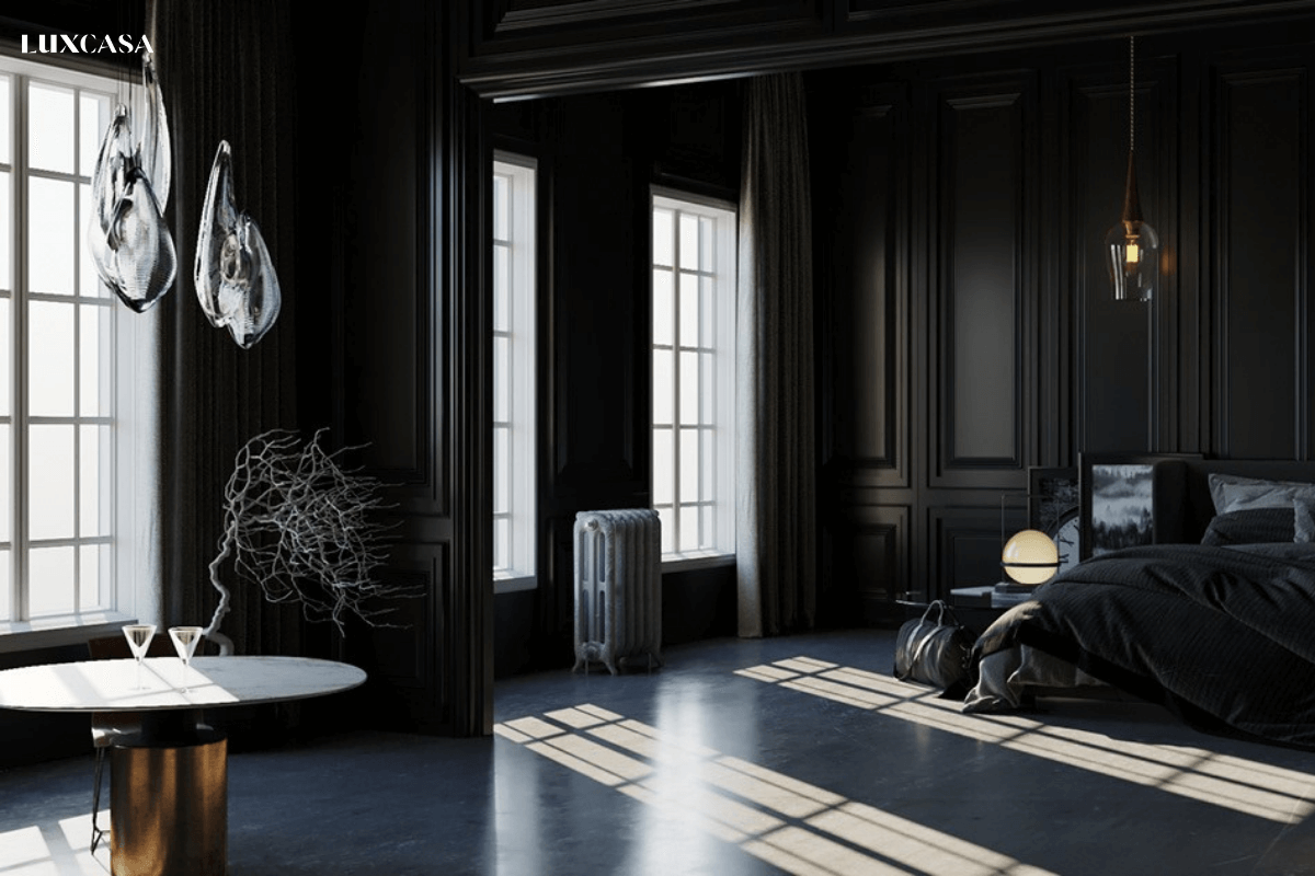 gạch giả đá marble đen đẹp 2022