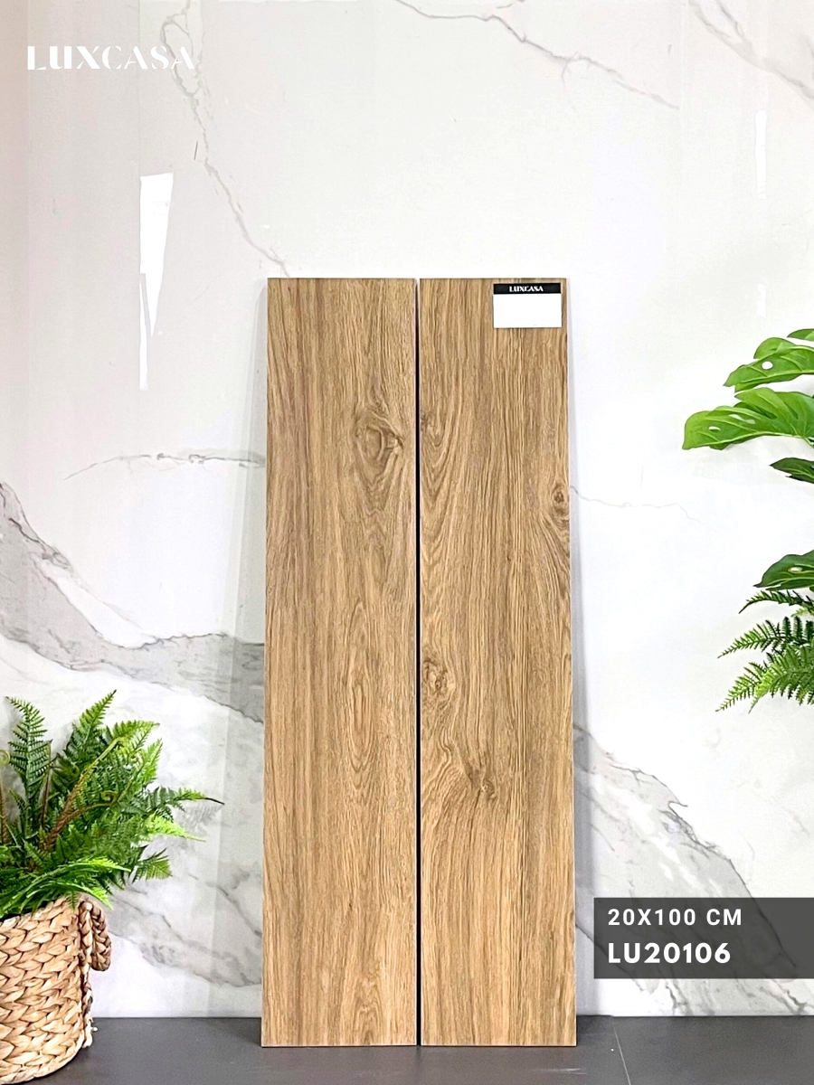 Gạch lát sân vườn vân gỗ LU20106