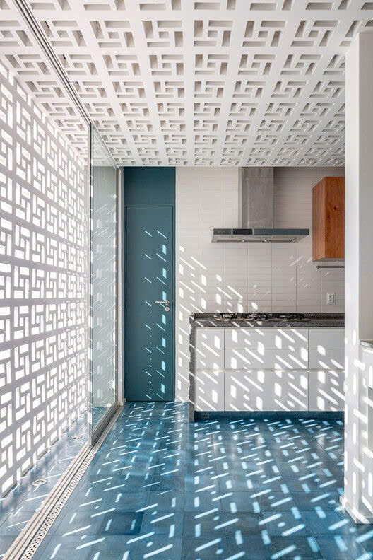 Ứng dụng gạch bông gió 40x40cm