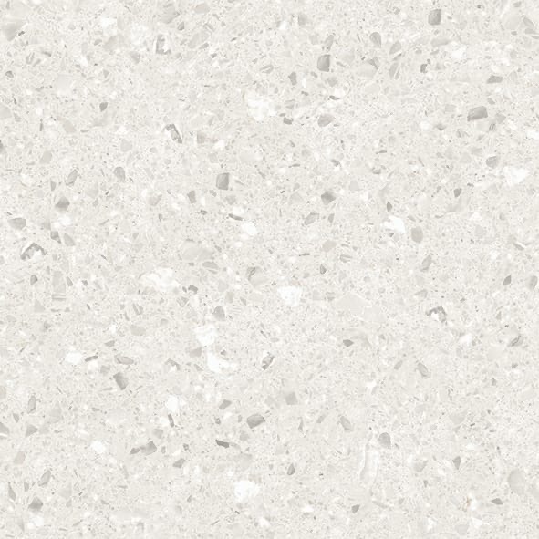 Gạch terrazzo mờ 600x600 LUALPS BIANCO