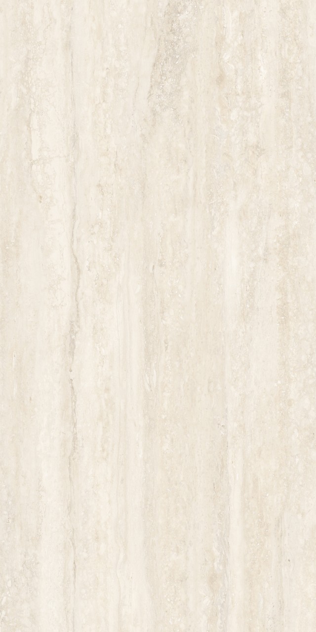 Gạch giả đá travertine màu kem nhạt 600×1200 612LUTV1