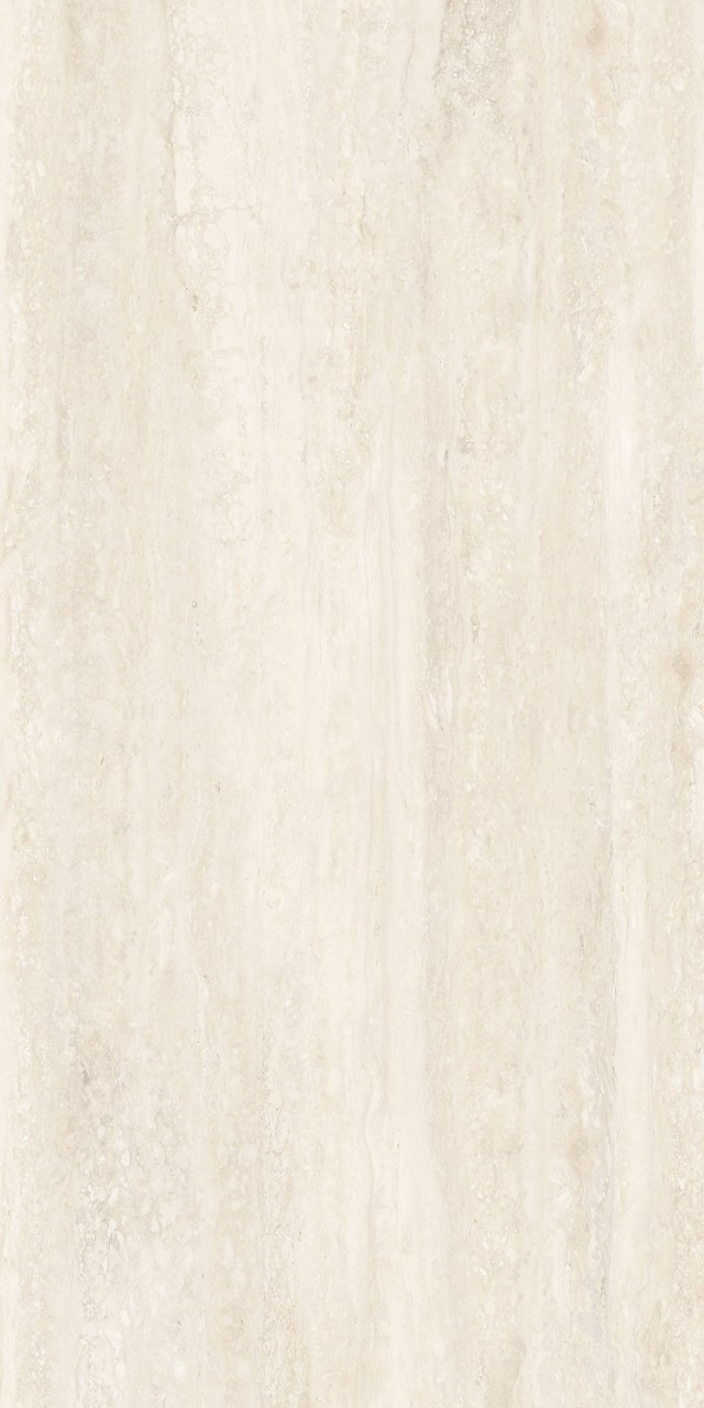 Gạch giả đá travertine màu kem nhạt 600×1200 612LUTV1