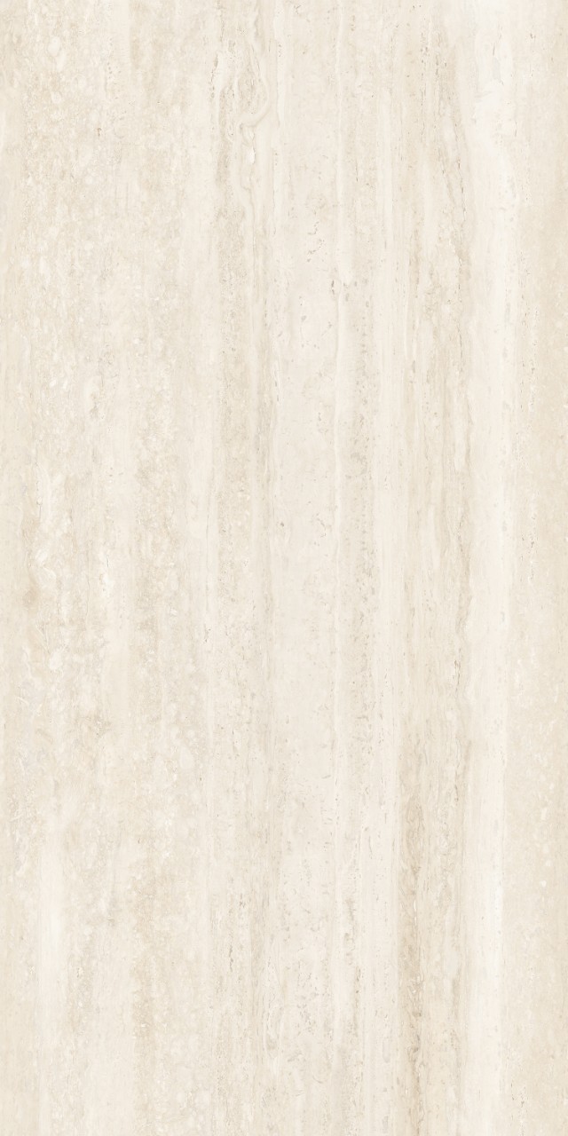 Gạch giả đá travertine màu kem nhạt 600×1200 612LUTV1