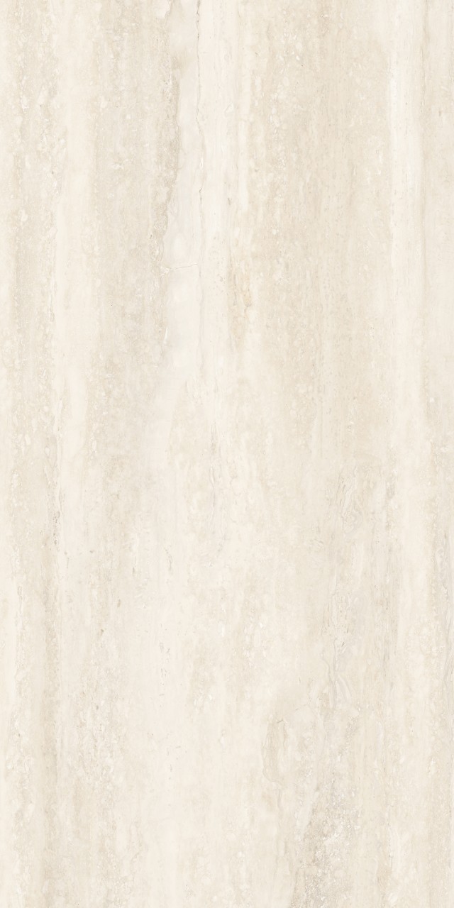 Gạch giả đá travertine màu kem nhạt 600×1200 612LUTV1