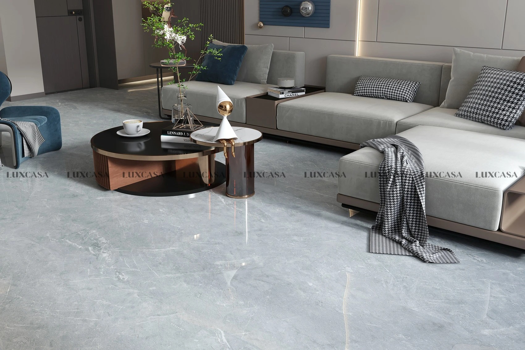 Gạch bóng Trung Quốc 600x1200 6120LU1233