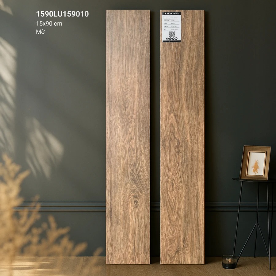 Gạch giả gỗ 15x90 ngoài trời LU159010