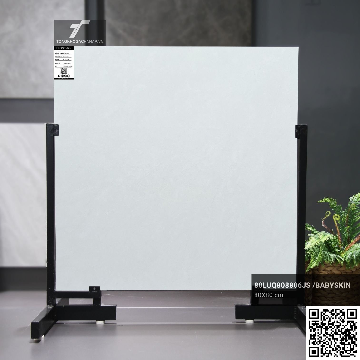 Gạch mờ baby skin 80x80 LU8806JS