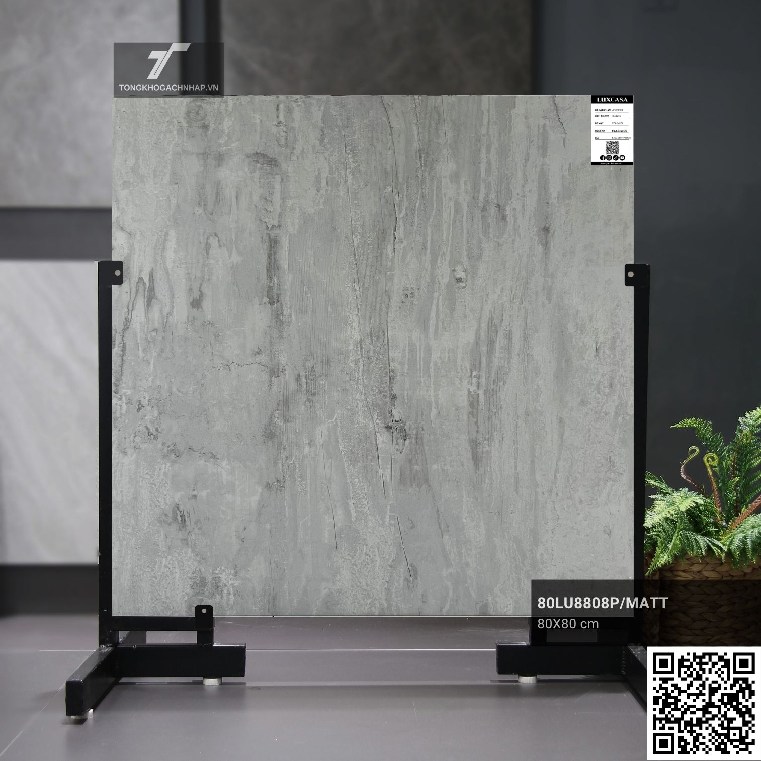 Gạch mờ đẹp 80x80 80LU8808P