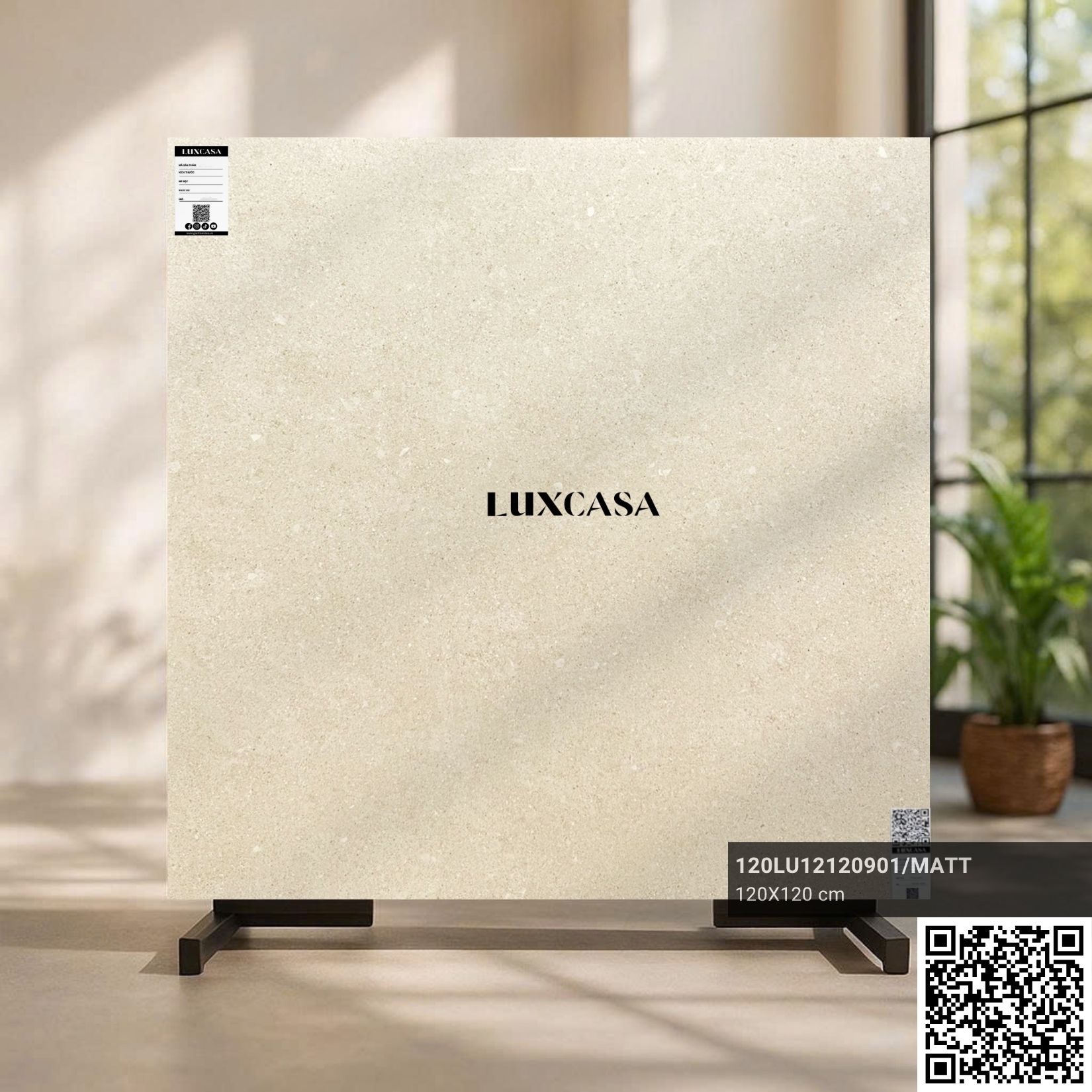 Gạch xi măng 1200x1200 120LU121201 - Trung Quốc