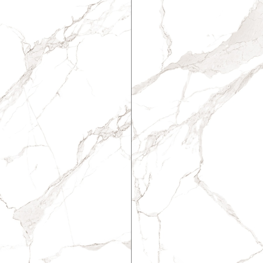 Gạch giả đá mờ Carving 600x1200 LUSPARKLE CLASSIC STATUARIO