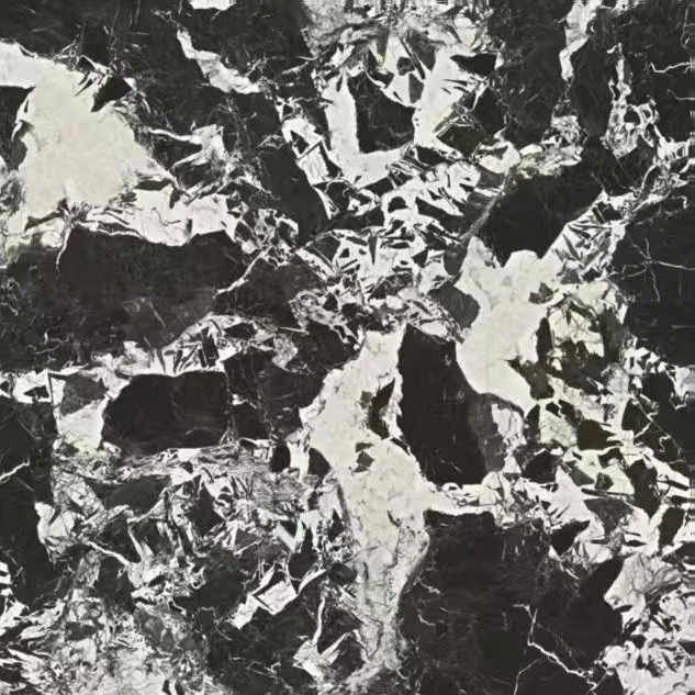 Gạch màu đen 1000×1000 giả đá 100LU52