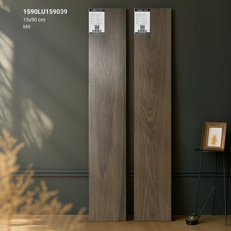 Mẫu gạch giả gỗ 15x90 đẹp LU159039