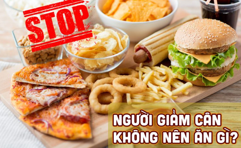 TOP THỰC PHẨM BẠN CẦN TRÁNH XA KHI GIẢM CÂN  !