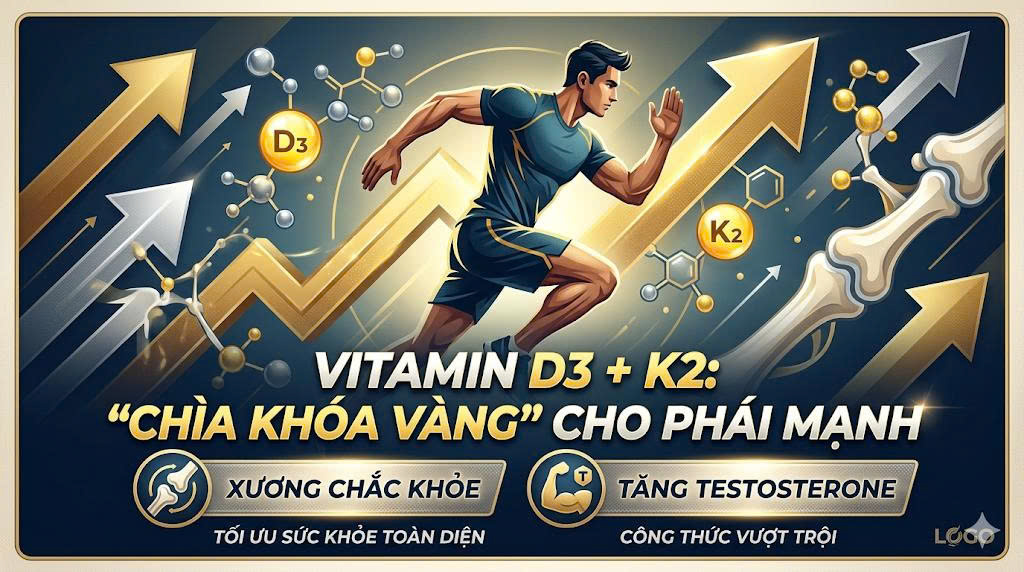 Tại sao Vitamin D3 + K2 là 