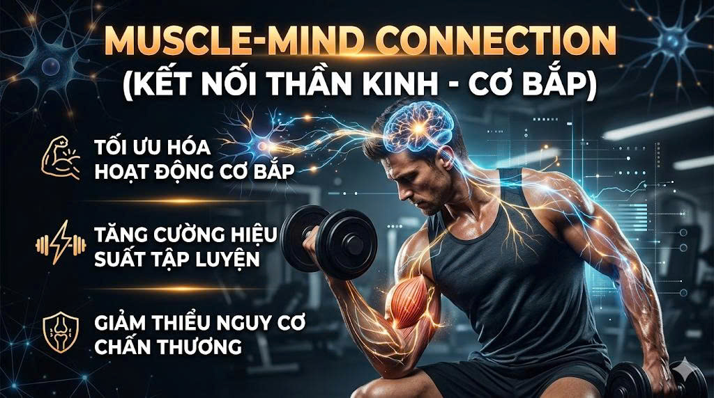 Muscle-Mind Connection (Kết nối Thần kinh - Cơ bắp) là gì và tại sao nó cực kỳ quan trọng?