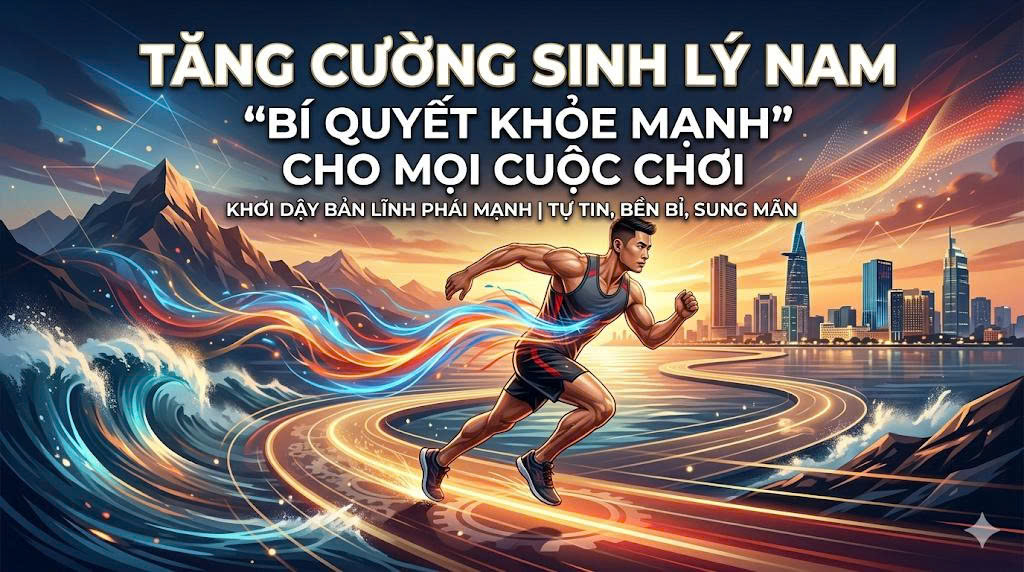 Tăng cường sinh lý nam: Bí quyết khỏe mạnh cho mọi cuộc chơi