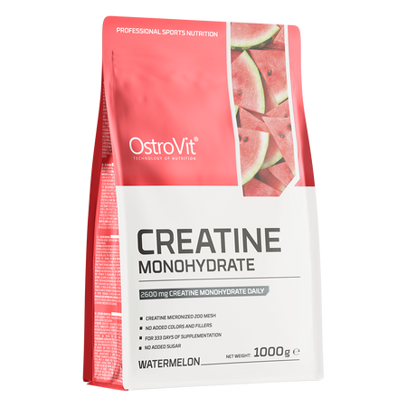 OSTROVIT CREATINE MONOHYDRATE DẠNG TÚI 1000G - TĂNG SỨC MẠNH CƠ BẮP