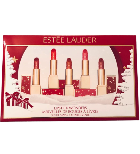 Set son màu Estee Lauder Lipstick Wonders Merveilles De Rouges A Levres  5  MàuSet son màu Estee Lauder Lipstick Wonders Merveilles De Rouges A Levre –  SaigonScent