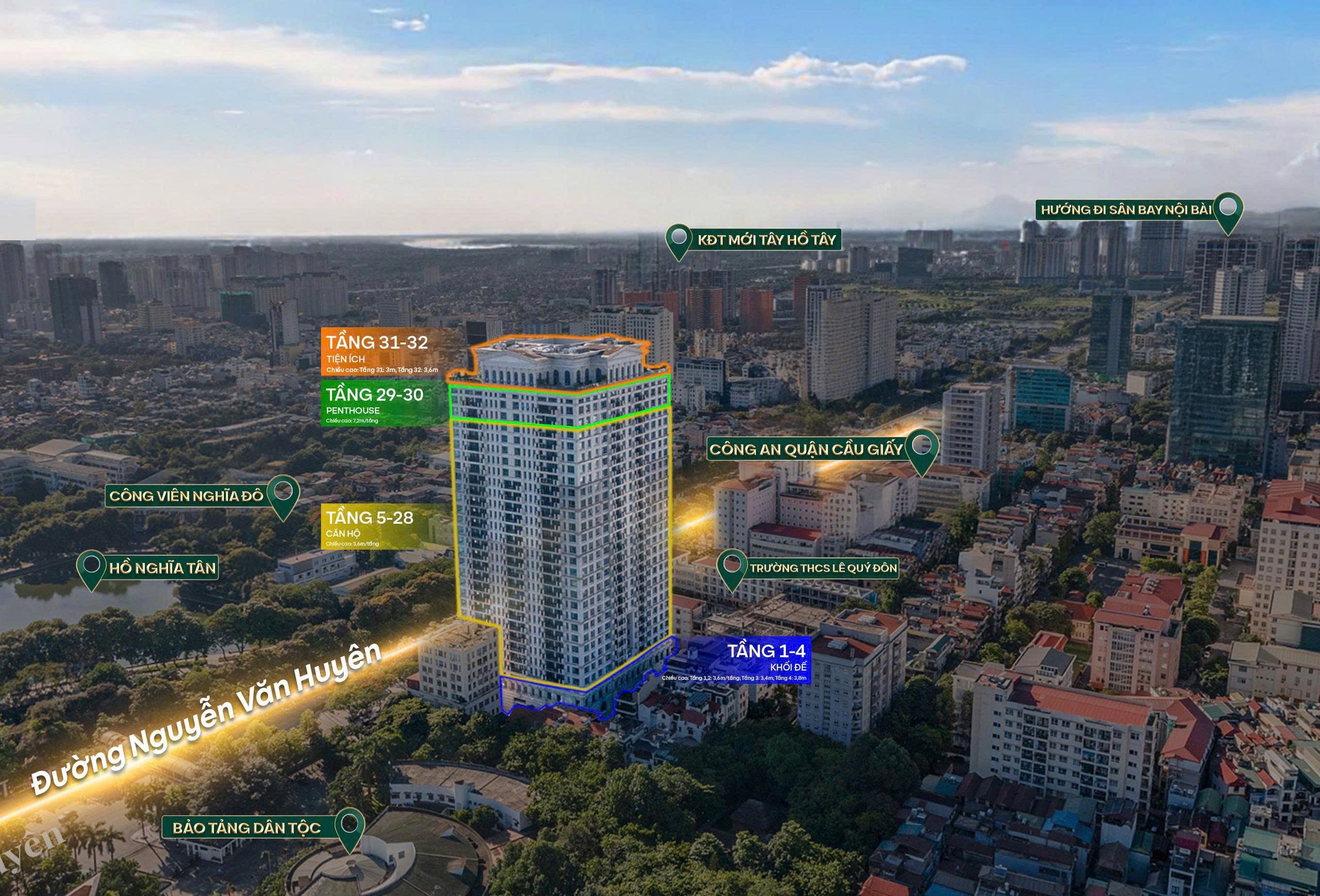 Chung cư Hà Nội Signature - Cơ hội đầu tư đỉnh cao tại tòa B số 6 Nguyễn Văn Huyên